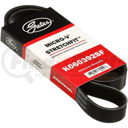 K060392SF by GATES - Stretch Fit Micro-V Serpentine Drive Belt