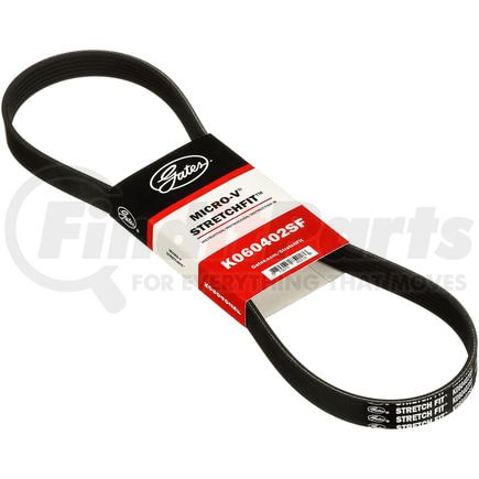 K060402SF by GATES - Stretch Fit Micro-V Serpentine Drive Belt