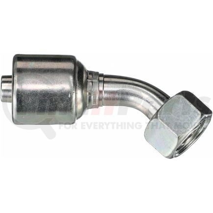 Gates G25650-1222 Hydraulic Coupling / Adapter Female DIN 24 Cone Swivel - Light Series with O-Ring - 45 Bent Tube