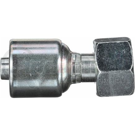 Gates G25720-0410X Hydraulic Coupling / Adapter Female DIN 24 Cone Swivel - Heavy Series with O-Ring (MegaCrimp)