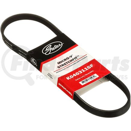 K040311SF by GATES - Stretch Fit Micro-V Serpentine Drive Belt