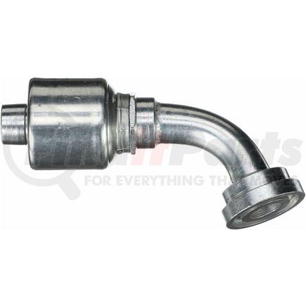 Gates G25311-2020 Hydraulic Coupling / Adapter Code 61 O-Ring Flange - 67 1/2 Bent Tube (MegaCrimp)