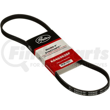 K040362SF by GATES - Stretch Fit Micro-V Serpentine Drive Belt