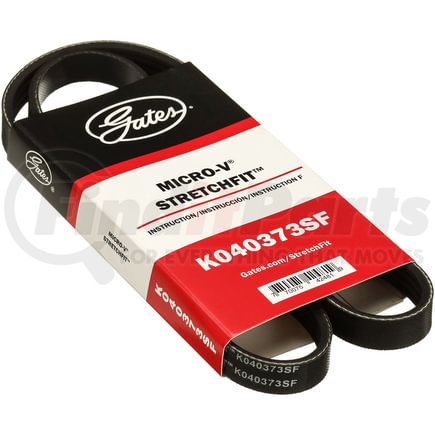K040373SF by GATES - Stretch Fit Micro-V Serpentine Drive Belt