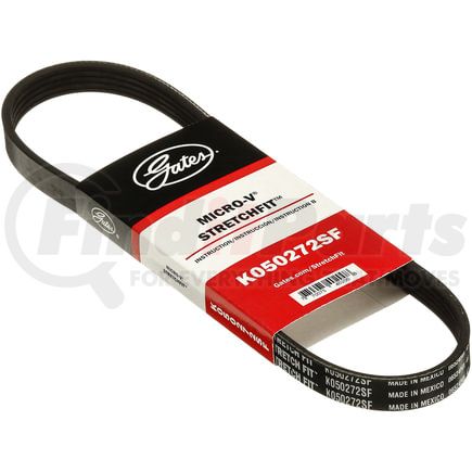 K050272SF by GATES - Serpentine Belt - Stretch Fit Micro-V Serpentine Drive Belt