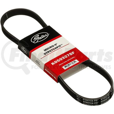 K050327SF by GATES - Stretch Fit Micro-V Serpentine Drive Belt