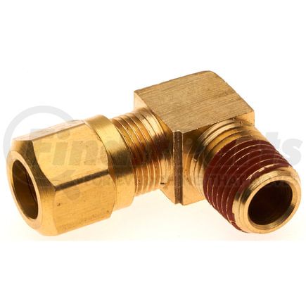 Gates G32106-0806 Hydraulic Coupling / Adapter Air Brake to Male Pipe - 90 - Long (Nylon Tubing Compression)