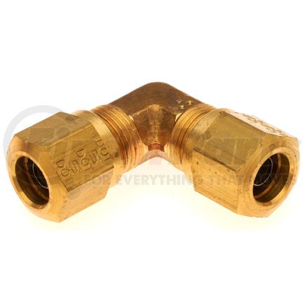 Gates G32404-0606 Hydraulic Coupling / Adapter Air Brake Union - 90 (Nylon Tubing Compression)