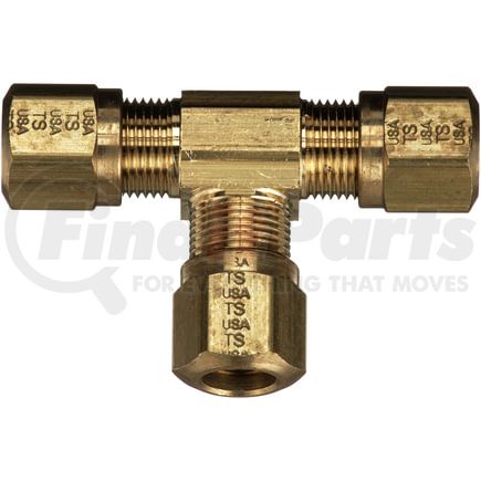 Gates G32450-1010 Hydraulic Coupling / Adapter Air Brake Union - Tee (Nylon Tubing Compression)