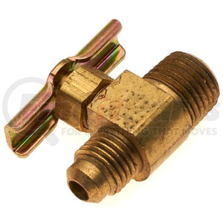 Gates G33940-0404 Hydraulic Coupling / Adapter Needle Valve - Male SAE 45 Flare to Male Pipe (Valves)