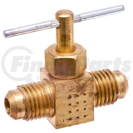 Gates G33950-0404 Hydraulic Coupling / Adapter Needle Valve - Male SAE 45 Flare to Male SAE 45 Flare (Valves)