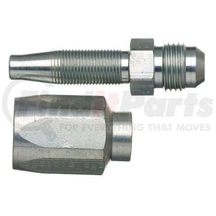 G34165-0404 by GATES - Male JIC 37 Flare - Steel (C5CXH, C5C, C5D & C5M Hose)