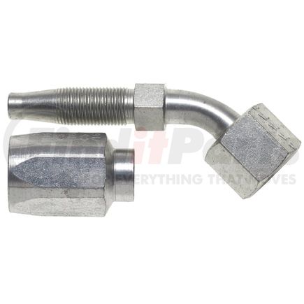 G34202-0606 by GATES - Female SAE 45 Flare Swivel - 45 Bent Tube - Steel (C5CXH, C5C, C5D & C5M Hose)