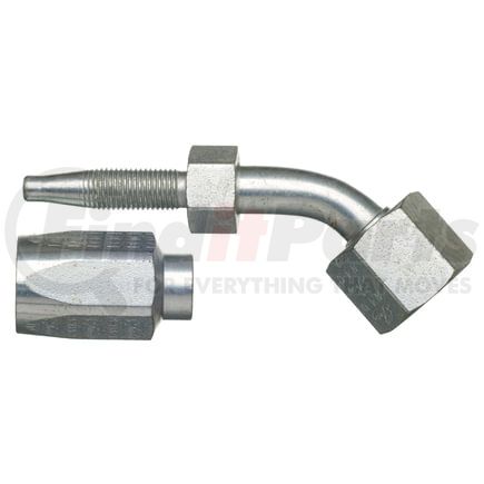 G34235-0404 by GATES - Female Flat-Face Swivel - 45 Bent Tube - Steel (C5CXH, C5C, C5D & C5M Hose)