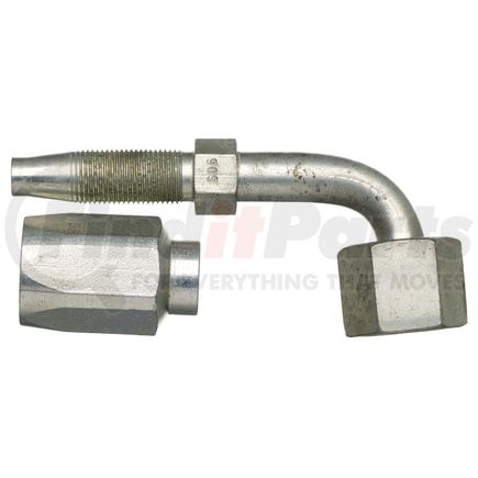 G34239-0606 by GATES - Female Flat-Face Swivel - 90 Bent Tube - Steel (C5CXH, C5C, C5D & C5M Hose)