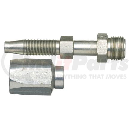 Gates G34500-0808 Hydraulic Coupling / Adapter Male SAE 45 Flare Inverted Swivel - Steel (C5CXH, C5C, C5D & C5M Hose)
