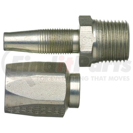 G35100-0402 by GATES - Male Pipe (NPTF - 30 Cone Seat) - Steel (C5E Hose)