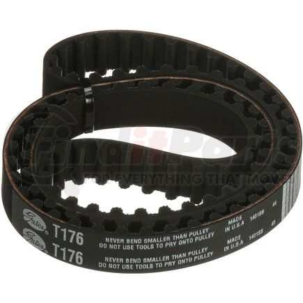 Gates T176 Engine Timing Belt Premium Automotive Timing Belt