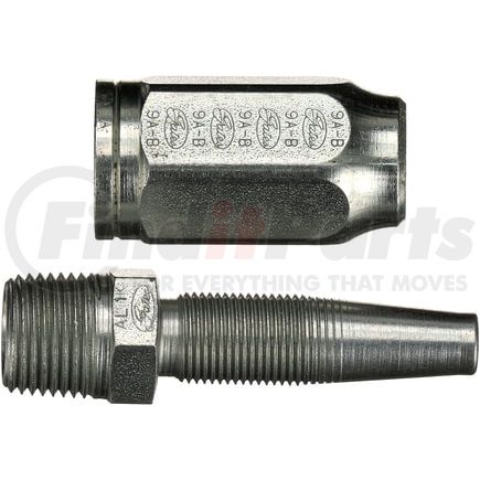 G27100-0402 by GATES - Male Pipe (NPTF - 30 Cone Seat) (Type T for G1 Hose - 1 Wire)