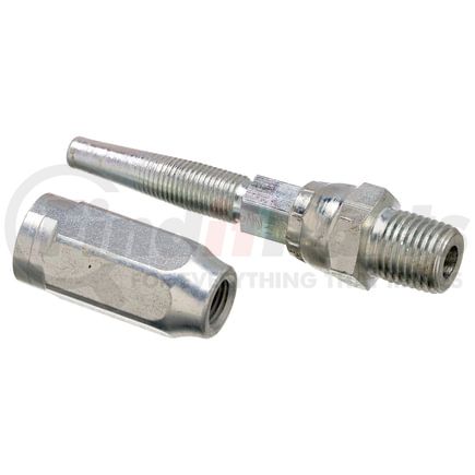 G27105-0404 by GATES - Male Pipe Swivel (NPTF - Without 30 Cone Seat) (Type T for G1 Hose - 1 Wire)