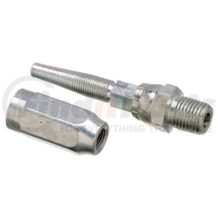 G27105-0808 by GATES - Male Pipe Swivel (NPTF - Without 30 Cone Seat) (Type T for G1 Hose - 1 Wire)