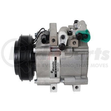 10A1020 by MANDO - New OE AC Compressor w/ Clutch & Pre-filled Oil, Direct Replacement