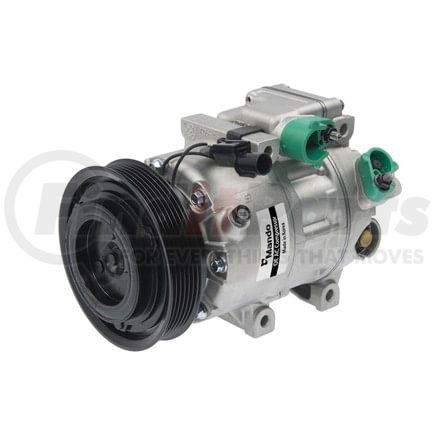 10A1022 by MANDO - New OE AC Compressor w/ Clutch & Pre-filled Oil, Direct Replacement