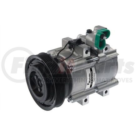 10A1023 by MANDO - New OE AC Compressor w/ Clutch & Pre-filled Oil, Direct Replacement