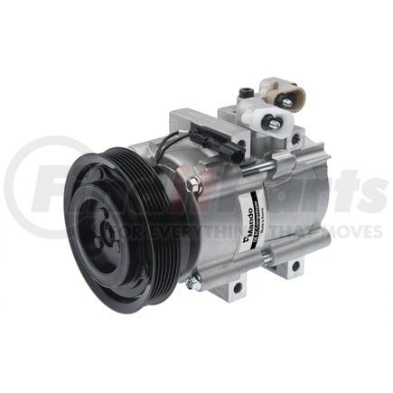 10A1027 by MANDO - New OE AC Compressor w/ Clutch & Pre-filled Oil, Direct Replacement