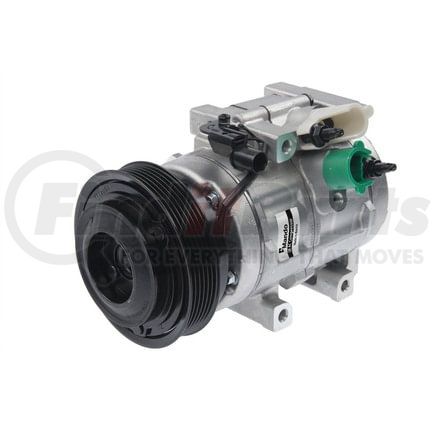 10A1037 by MANDO - New OE AC Compressor w/ Clutch & Pre-filled Oil, Direct Replacement