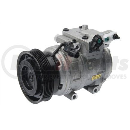 10A1062 by MANDO - New OE AC Compressor w/ Clutch & Pre-filled Oil, Direct Replacement