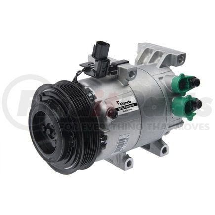 10A1078 by MANDO - New OE AC Compressor w/ Clutch & Pre-filled Oil, Direct Replacement