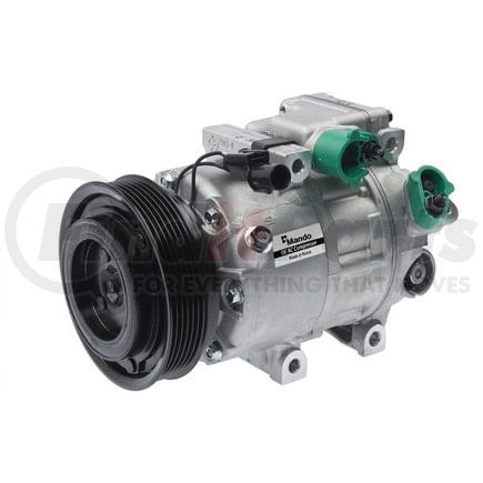 10A1088 by MANDO - New OE AC Compressor w/ Clutch & Pre-filled Oil, Direct Replacement