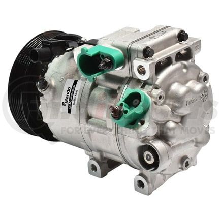 10A1091 by MANDO - New OE AC Compressor w/ Clutch & Pre-filled Oil, Direct Replacement