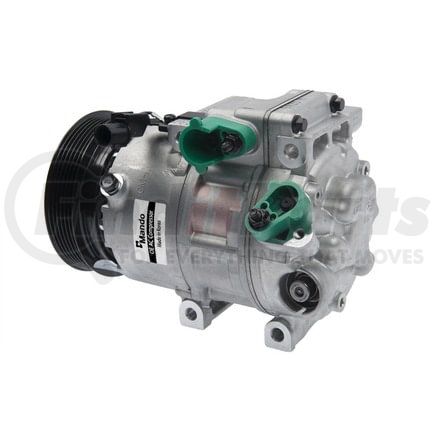 10A1093 by MANDO - New OE AC Compressor w/ Clutch & Pre-filled Oil, Direct Replacement