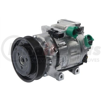 10A1099 by MANDO - New OE AC Compressor w/ Clutch & Pre-filled Oil, Direct Replacement