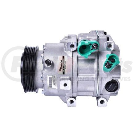 10A1498 by MANDO - New OE AC Compressor w/ Clutch & Pre-filled Oil, Direct Replacement