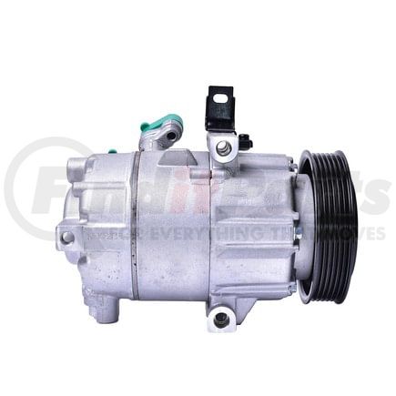 10A1537 by MANDO - New OE AC Compressor w/ Clutch & Pre-filled Oil, Direct Replacement