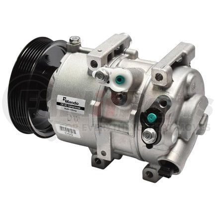 10A1538 by MANDO - New OE AC Compressor w/ Clutch & Pre-filled Oil, Direct Replacement