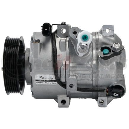 10A1545 by MANDO - New OE AC Compressor w/ Clutch & Pre-filled Oil, Direct Replacement