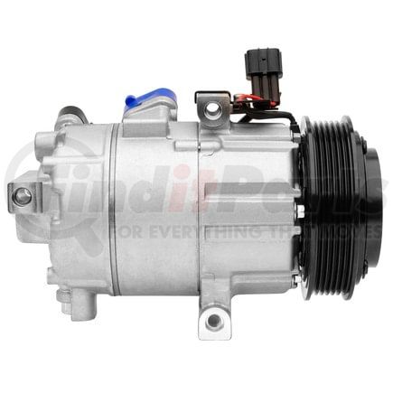 10A1578 by MANDO - New OE AC Compressor w/ Clutch & Pre-filled Oil, Direct Replacement