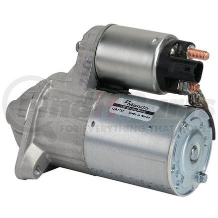 12A1357 by MANDO - New OE Starter Motor, Direct Replacement