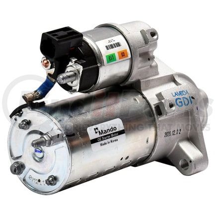 12A1572 by MANDO - New OE Starter Motor, Direct Replacement