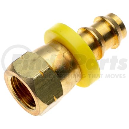 G36210-0404 by GATES - Dual Seat Female JIC 37/SAE 45 Flare Swivel (LOC & LOL Hose)