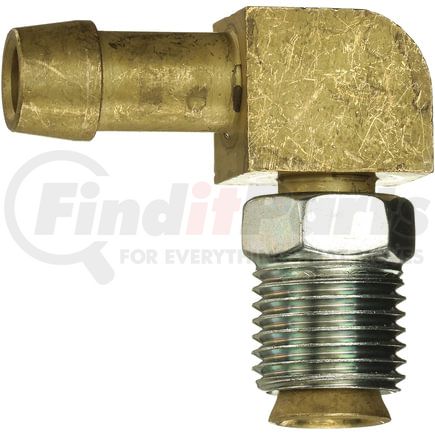 Gates G37504-0404 Hydraulic Coupling / Adapter Male SAE Inverted Flare Swivel - 90 (Single Bead)