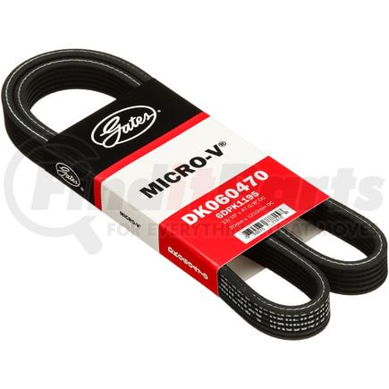 DK060470 by GATES - Micro-V Dual-Sided Serpentine Drive Belt