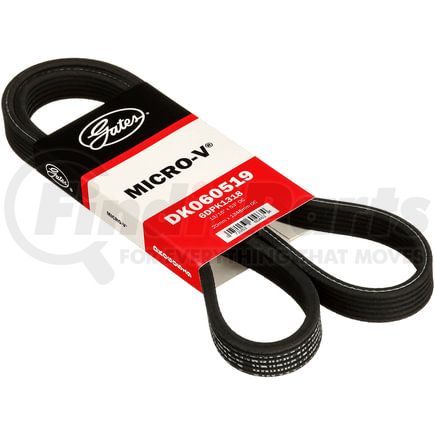 DK060519 by GATES - Micro-V Dual-Sided Serpentine Drive Belt