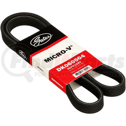 DK060504 by GATES - Micro-V Dual-Sided Serpentine Drive Belt