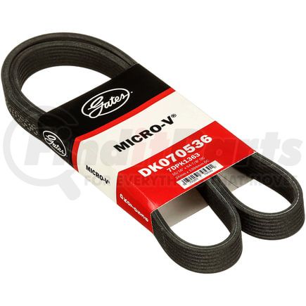 DK070536 by GATES - Micro-V Dual-Sided Serpentine Drive Belt