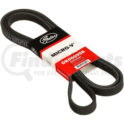 Gates DK060956 Serpentine Belt Micro-V Dual-Sided Serpentine Drive Belt